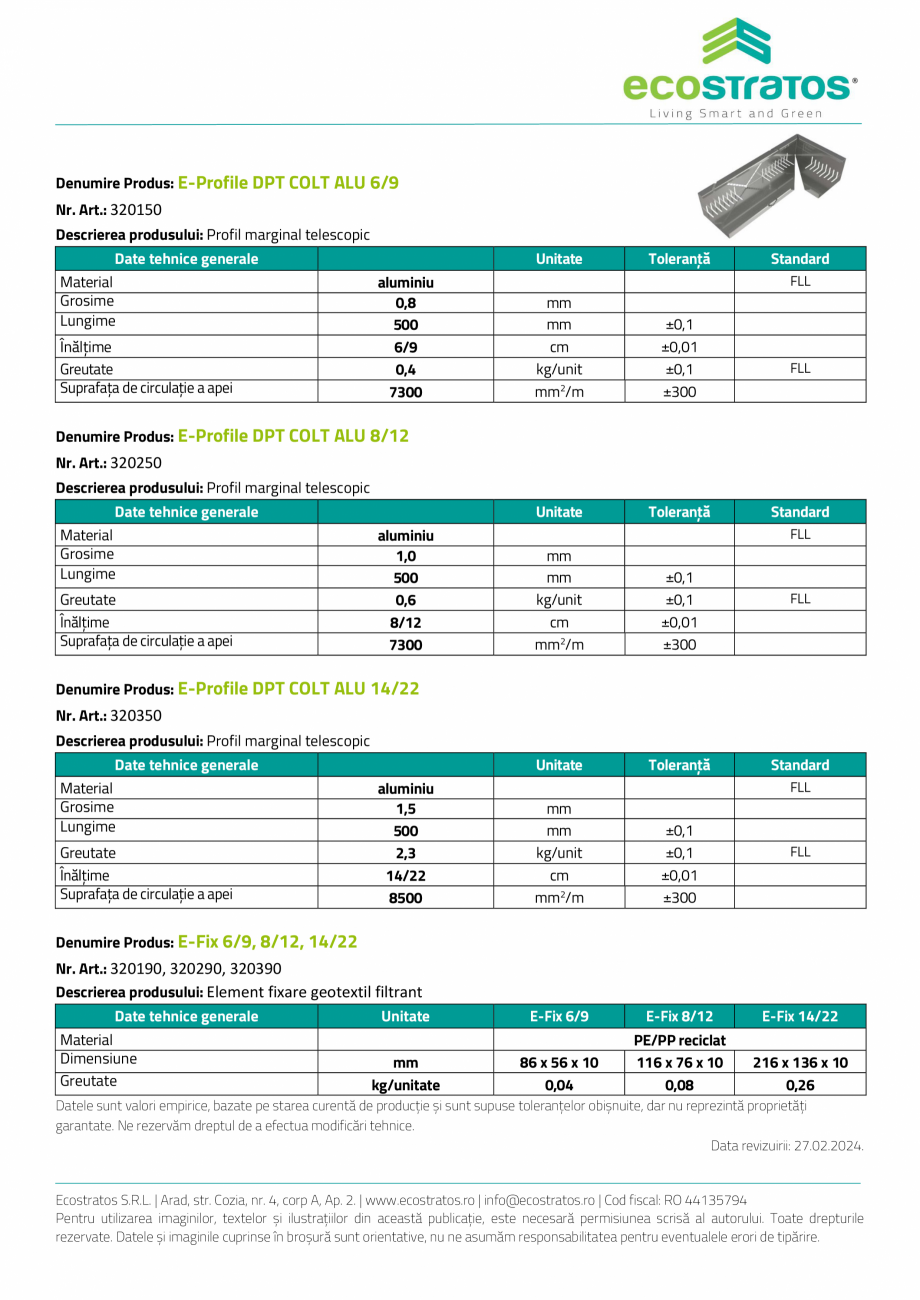 Pagina 5-Acoperis verde - E-Profile DPT Profil marginal telescopic ECOSTRATOS Fisa tehnica Romana 0,1

FLL
...