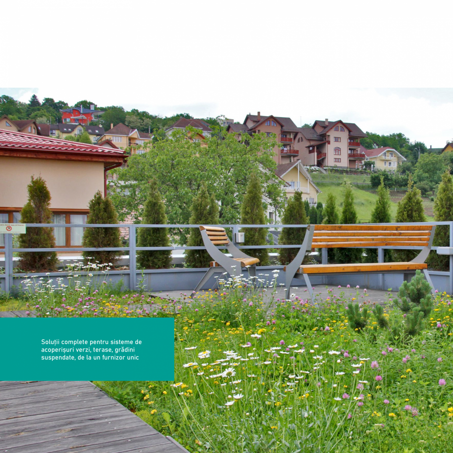 Pagina 8-Catalog Ecostratos - Acoperisuri verzi ECOSTRATOS Catalog, brosura Romana urban, susținând astfel ...