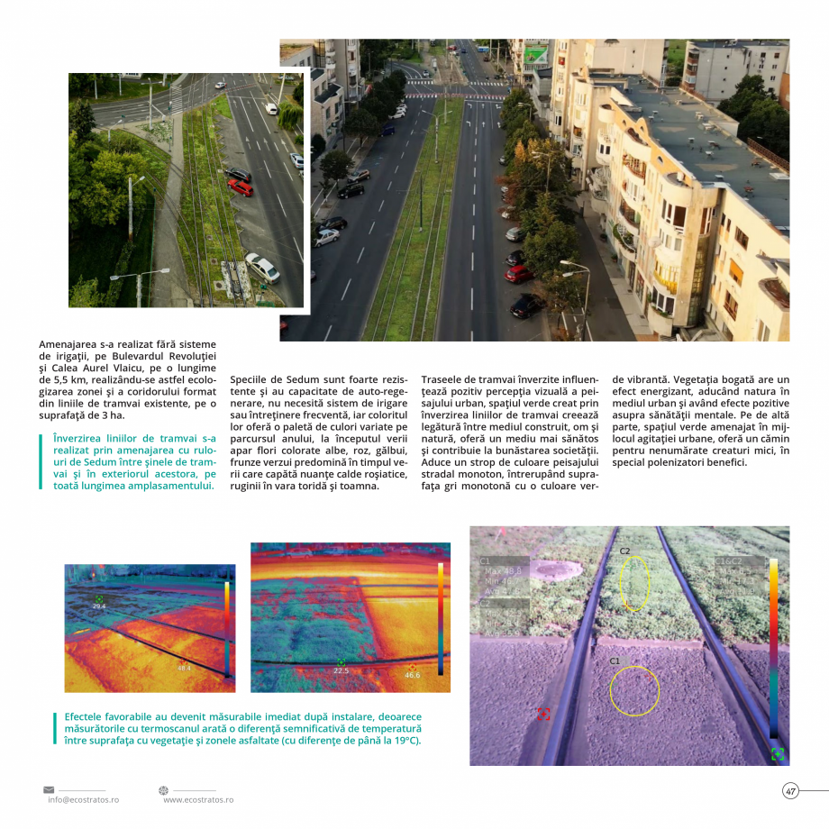 Pagina 47-Catalog Ecostratos - Acoperisuri verzi ECOSTRATOS Catalog, brosura Romana feră un
mediu de...