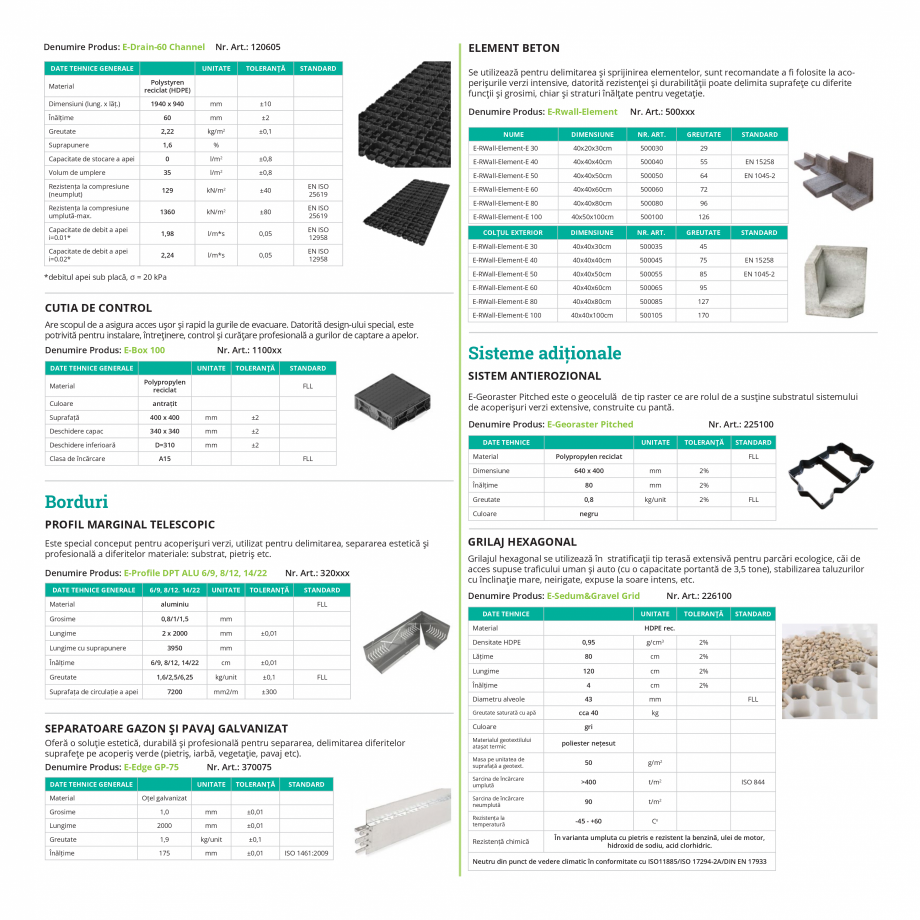 Pagina 52-Catalog Ecostratos - Acoperisuri verzi ECOSTRATOS Catalog, brosura Romana j umplut cu substrat...