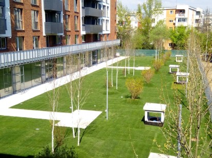 Terasa verde Avella Cluj Proiecte realizate de terti cu produse ECOSTRATOS