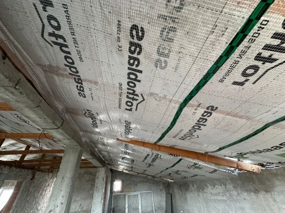 Termoizolație cu fibre de celuloză  Termoizolație cu fibre de celuloză