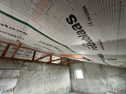 Termoizolație cu fibre de celuloză  Termoizolație cu fibre de celuloză