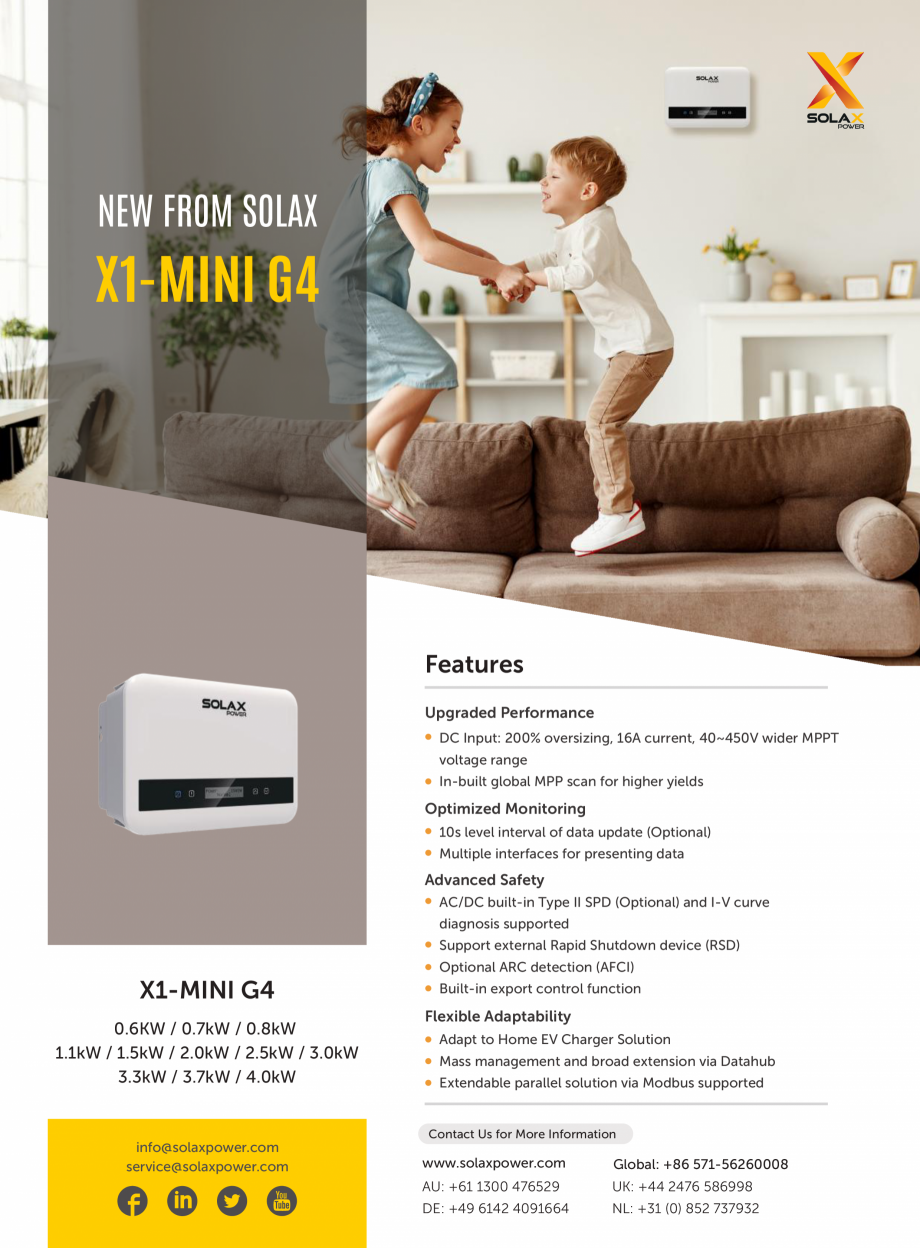 Pagina 1-Date tehnice pentru invertor de stocare a energiei - x1-Mini g4  Specificații tehnice Engleza NEW...