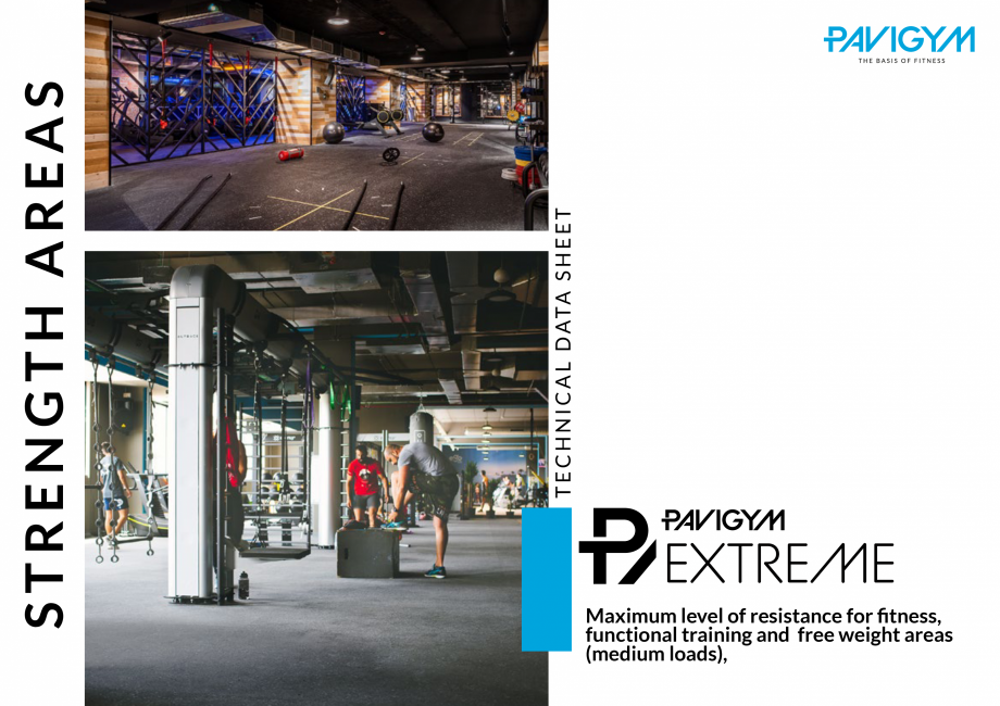 Pagina 1 - Pardoseală sportivă PAVIGYM EXTREME Fisa tehnica Engleza T E C H N I C A L D ATA S H E ...