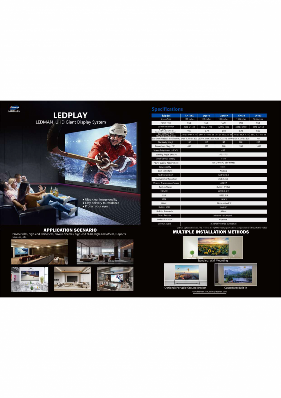 Pagina 1-Sistem urias de display LEDPLAY  Catalog, brosura Engleza 