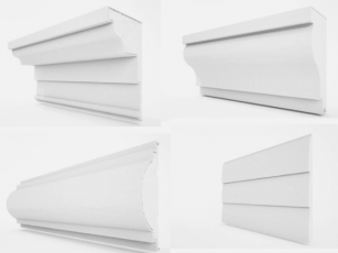 Profile decorative de exterior pentru ferestre, usi, fatade DIVARE