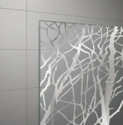 Detalii paravan dus Pur 62 Decor Tree Paravan dus