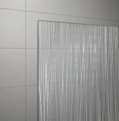 Detalii paravan dus Pur 67 Decor Water Threads Paravan dus