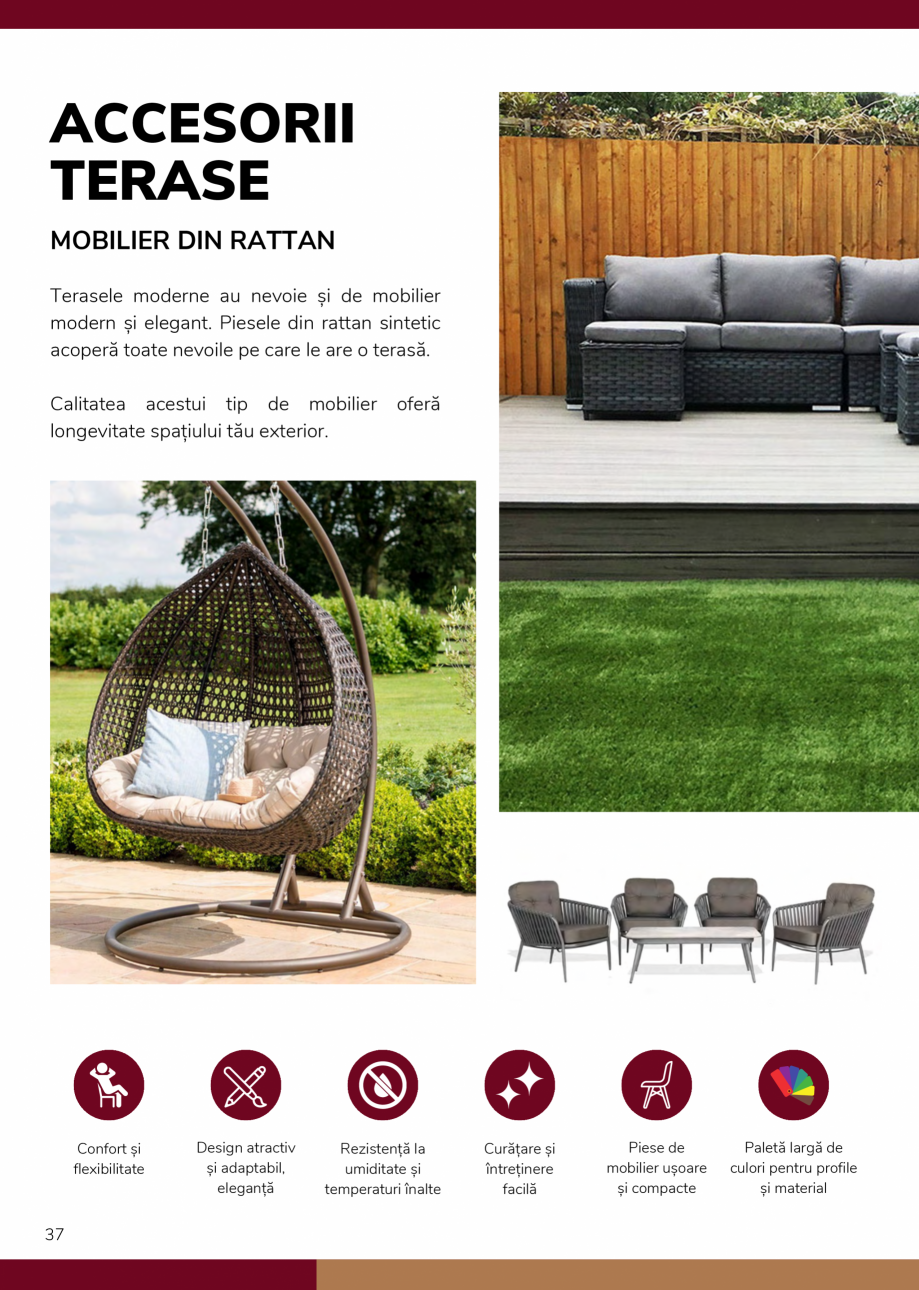 Pagina 40-Amenajeaza o terasa de vis, potrivita pentru orice anotimp - Catalog produse Sun Leader 2024 ...