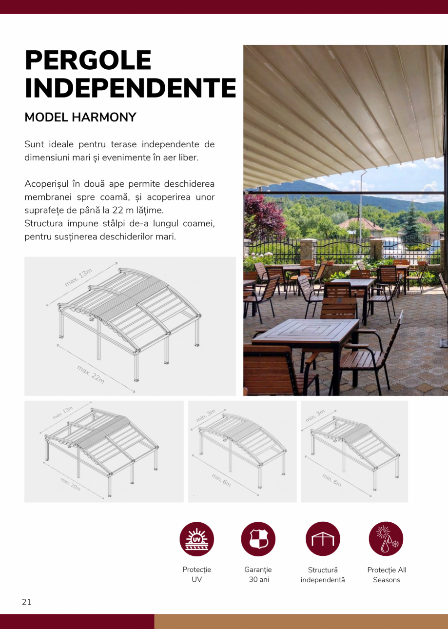 Pagina 24-Amenajeza o terasa de vis - Catalog produse Sun Leader 2024 SUN LEADER Catalog, brosura Romana 