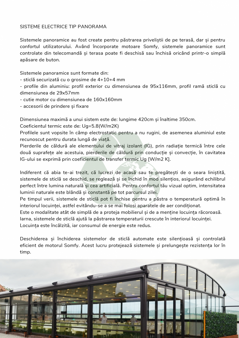 Pagina 6-Declaratie de sustenabilitate si conformitate - Pergole retractabile SUN LEADER Certificare produs...