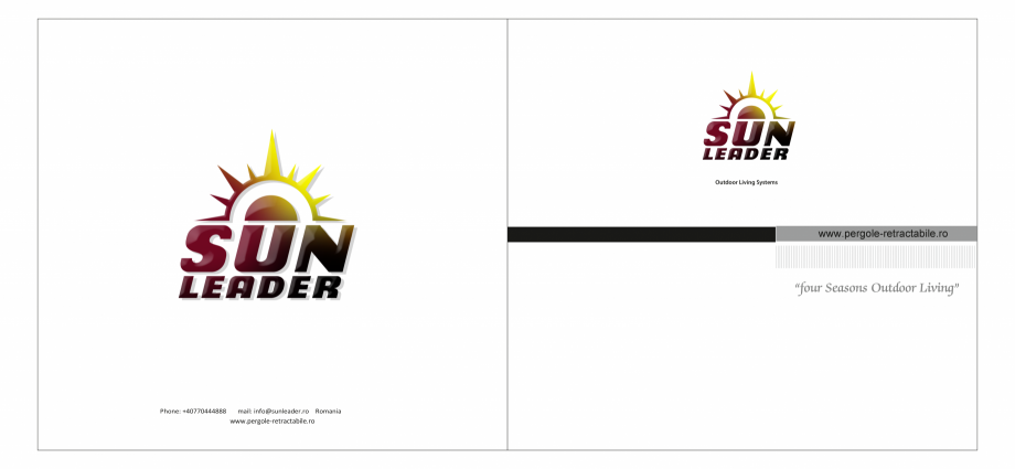 Pagina 1-SUN LEADER - Catalog - specificatii tehnice pergole cu membrana PVC SUN LEADER Specificații tehnice...