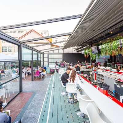 SUN LEADER Bistro Aha Bv - Pergole retractabile pentru acasa, terase, restaurante SUN LEADER