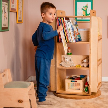 Biblioteca rotativa Montessori Biblioteca rotativa Montessori