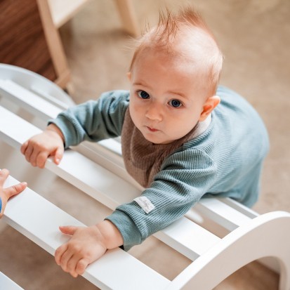 Balansoar Montessori cu tobogan Balansoar Montessori cu tobogan