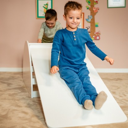 Balansoar Montessori cu tobogan Balansoar Montessori cu tobogan