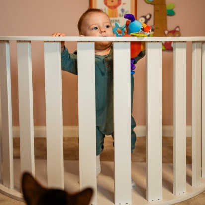 Balansoar Montessori cu tobogan Balansoar Montessori cu tobogan