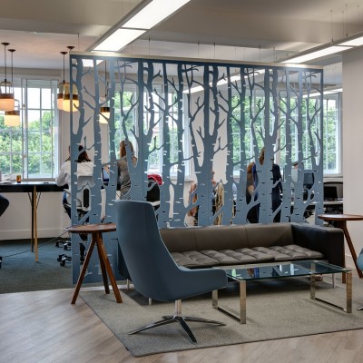 BUZZISPACE Panouri acustice suspendate - Panouri acustice pentru birouri si spatii office BUZZISPACE