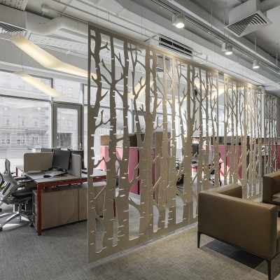 BUZZISPACE Panouri acustice suspendate - Panouri acustice pentru birouri si spatii office BUZZISPACE