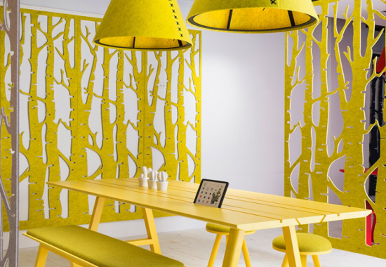 Panouri acustice pentru birouri si spatii office BUZZISPACE