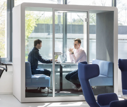 Cabina acustica modulara pe roți  Space Cabine acustice modulare pe roti 
