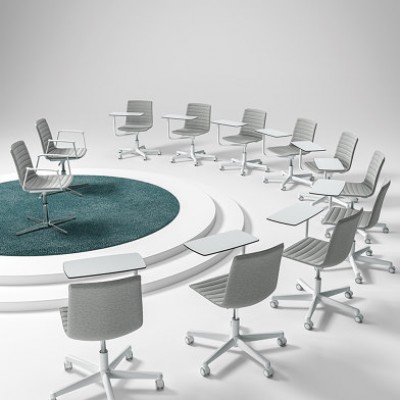 aresline Scaun multifunctional - Scaune pentru sali de spectacole si conferinte aresline