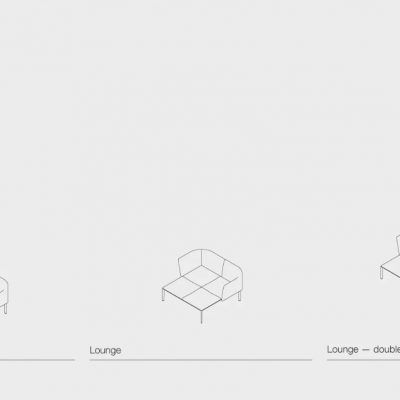 lapalma Configuratii disponibile - Banci si bancute pentru spatii de asteptare si cladiri publice lapalma