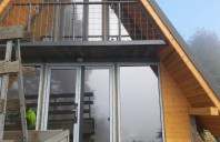 Usi de exterior din PVC pentru case, vile, pensiuni SABITERM