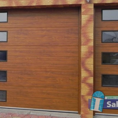 SABITERM Usi de garaj sectionale - Usi de garaj sectionale industriale pentru depozite, fabrici, hale SABITERM
