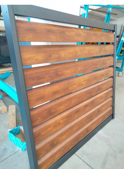 Panou gard din aluminiu Porti si garduri din aluminiu pentru imprejmuri exterioare