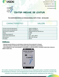 Fisa tehnica contor de lovituri (conductor si platband)