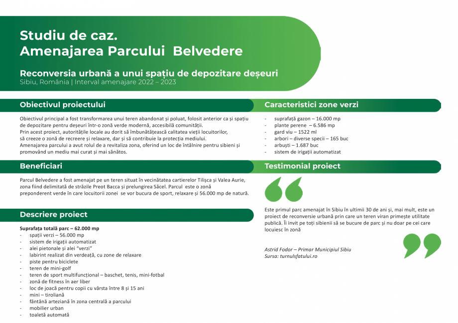 Pagina 10 - Prezentare companie Eco Garden Construct  Catalog, brosura Romana caz.
Amenajarea...