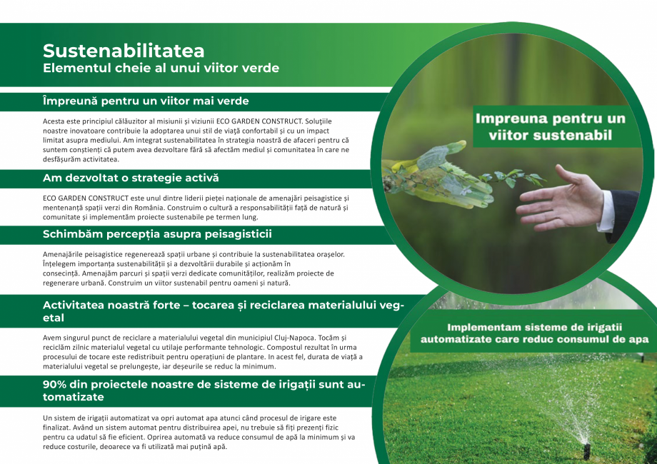 Pagina 21-Prezentare companie Eco Garden Construct  Catalog, brosura Romana dezvoltării durabile și...