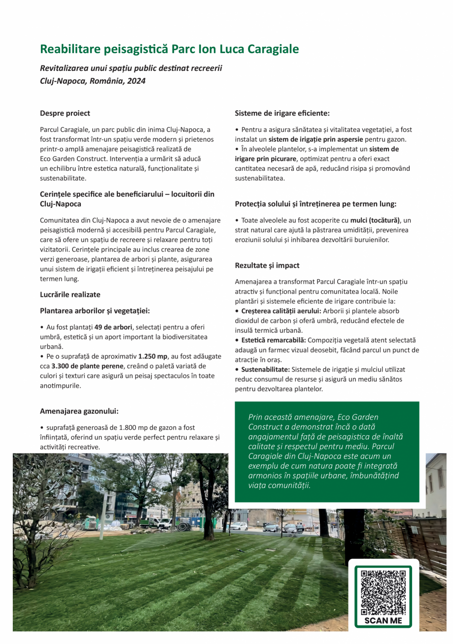 Pagina 14 - Brosura - Studii de caz Eco Garden Construct - Implementare proiecte de amenajare...
