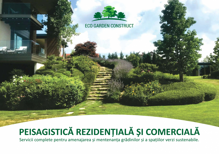 Pagina 1-Catalog - Peisagistica rezidentiala si comerciala ECO GARDEN CONSTRUCT Catalog, brosura Romana...