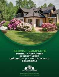 Brosura - Amenajarea gradinilor  rezidentiale si a spatiilor verzi comerciale