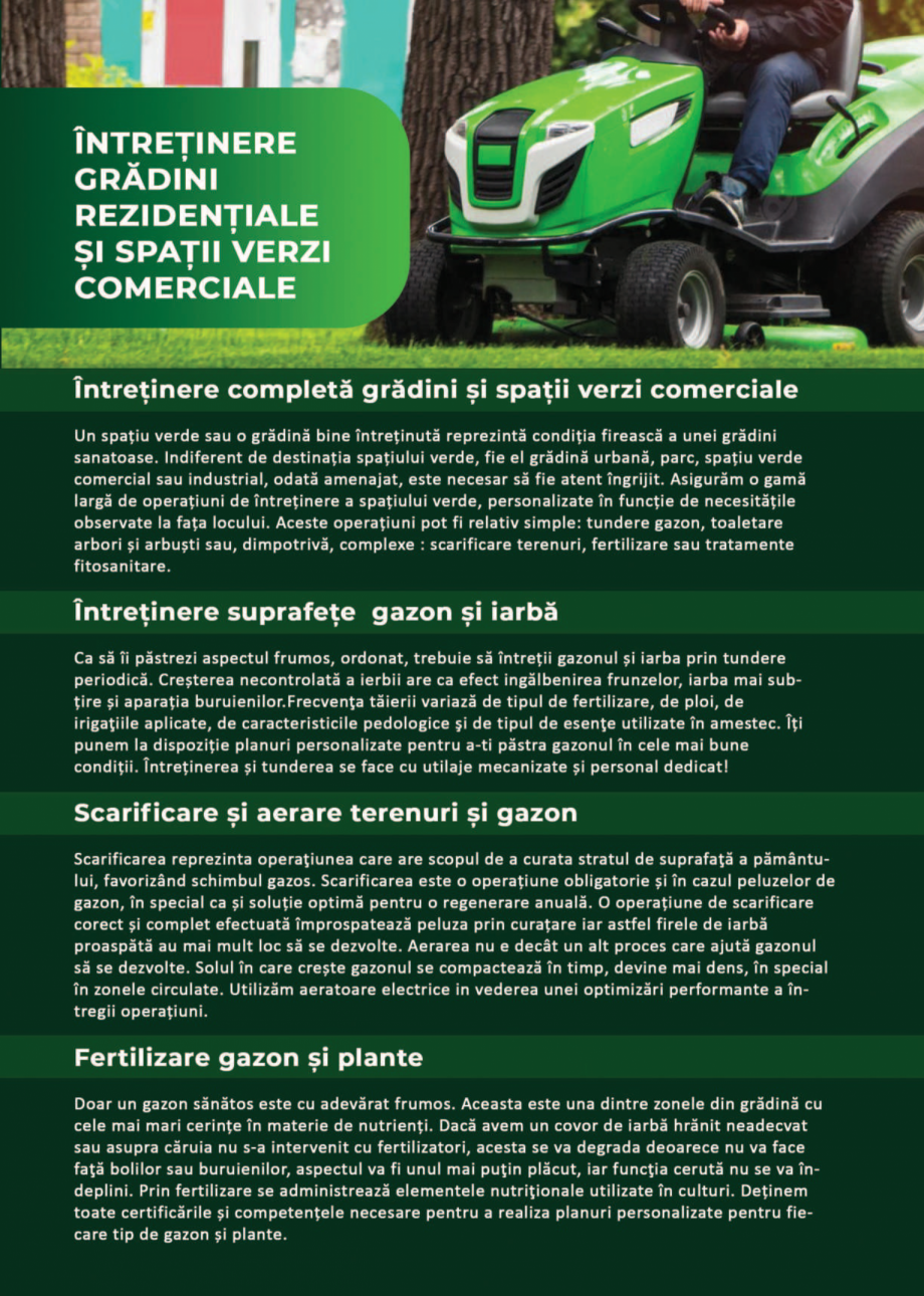 Pagina 6-Brosura - Amenajarea gradinilor  rezidentiale si a spatiilor verzi comerciale ECO GARDEN CONSTRUCT...