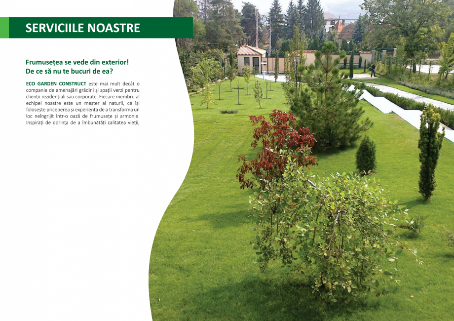 Pagina 8 - Catalog peisagistica rezidentiala si comerciala ECO GARDEN CONSTRUCT Catalog, brosura...