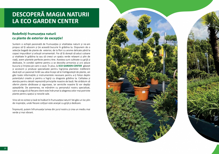 Pagina 26-Catalog peisagistica rezidentiala si comerciala ECO GARDEN CONSTRUCT Catalog, brosura Romana 