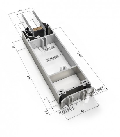 Usa din aluminiu Millennium 2000 Usa din aluminiu 