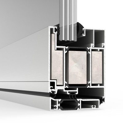 BATI-AL Usi rezistente la foc din aluminiu - Usi din aluminiu pentru cladiri de birouri sau