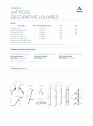 Lamele decorative pentru fatade si interioare