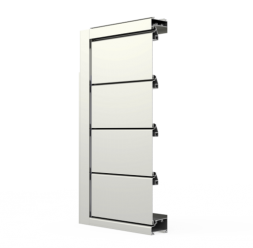 Jaluzele exterioare din aluminiu tip brise soleil BATI-AL 