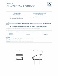 Balustrade metalice pentru cladiri de birouri sau rezidential