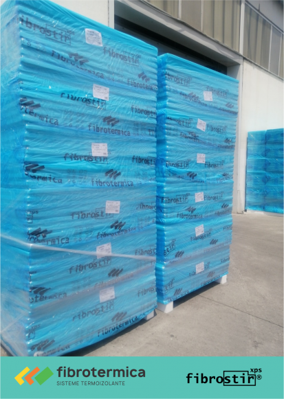 Palet - polistiren extrudat Fibrostir Fibrostir XPS Polistiren extrudat