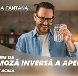 Echipamente osmoza inversa pentru tratare si purificare apa LA FANTANA