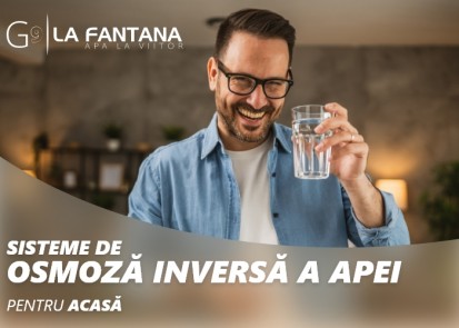 Echipamente osmoza inversa pentru tratare si purificare apa LA FANTANA