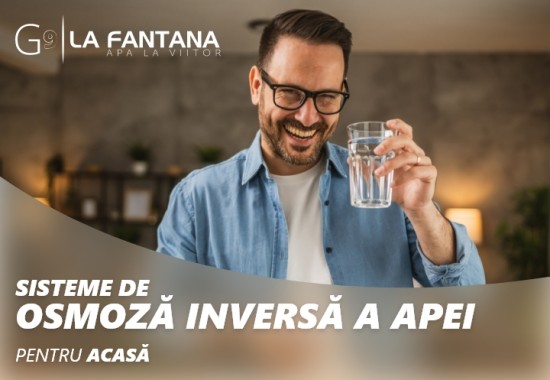Echipamente osmoza inversa pentru tratare si purificare apa LA FANTANA