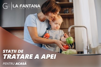 Sisteme pentru tratarea apei din foraj sau retea publica LA FANTANA